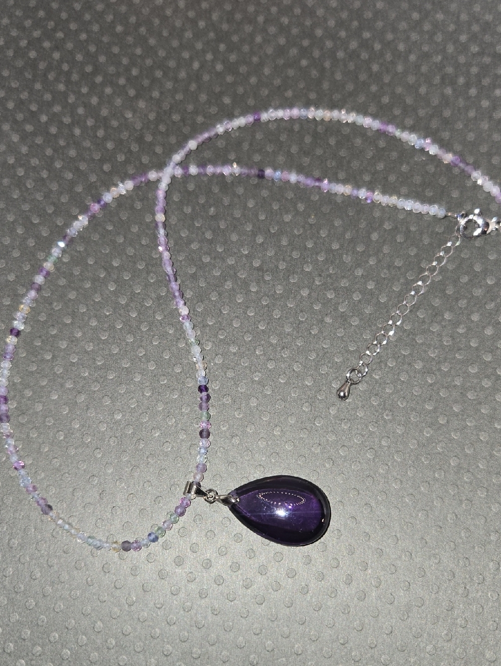 Purple Zircon Pendant